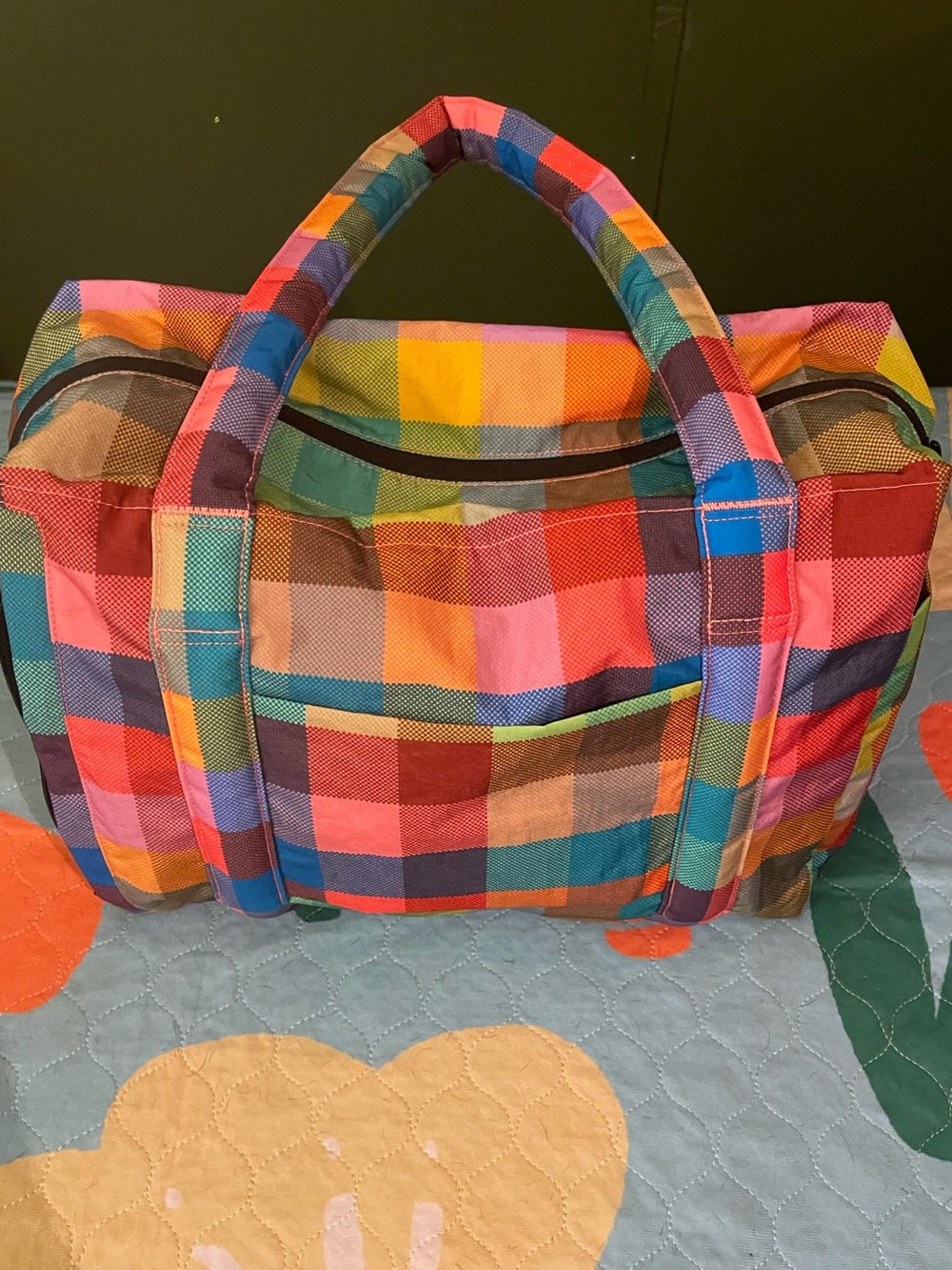 BAGGU Small Cloud Carry-On Bag MADRAS